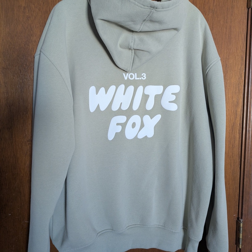White Fox Boutique Sage Hoodie